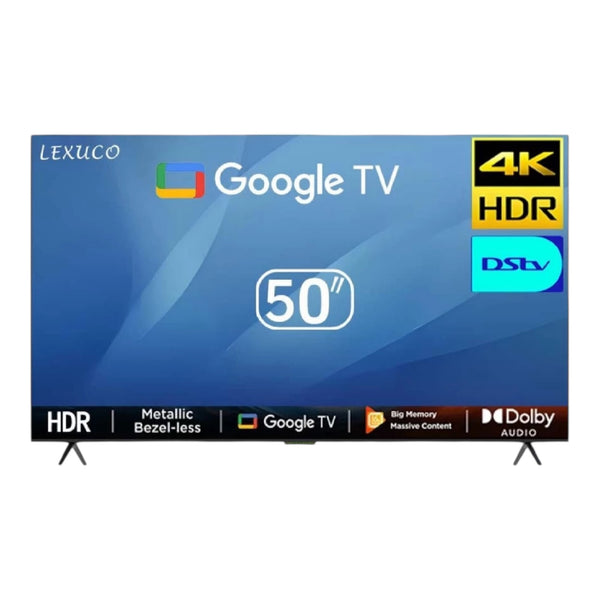 Lexuco 50inch UHD 4K Google TV – Megamall Online Store
