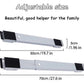 MHome Appliance Rollers - Adjustable & Expandable Washing Machine Base - Steel Furniture Mover with Locking Brakes - Universal Mobile Roller Trolley for Fridge, Washer.