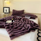 MHome Luxury Faux Fur Throw Blanket | Super Soft Faux Fur Blanket Warm 230x200cm