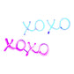 XOXO LED Neon Sign