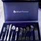 20 Pieces Stainless Steel Cutlery Set Etched Design