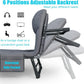 MFurn Comfy Deluxe Recliner Bed/Portable Lounger Chair With Padded Cushion-Various Colours