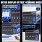 Lexuco 7 Channel Mixer with Bluetooth and USB Mixer