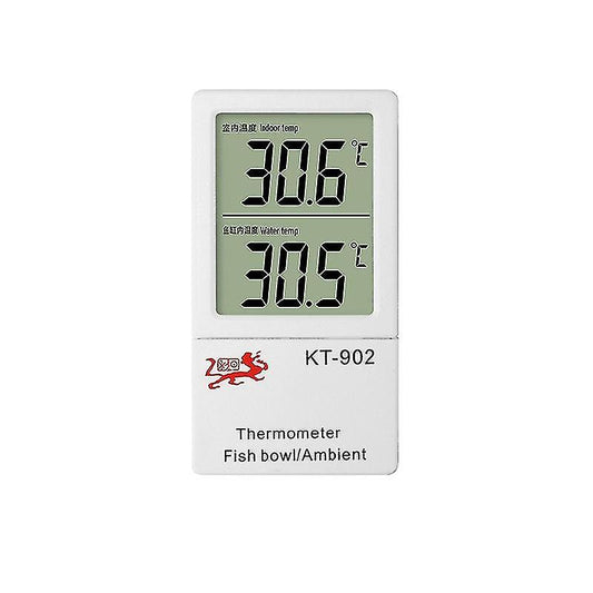 Lcd Digital Fish Tank Water Temperature Aquarium Alarm Temp Detector Thermometer For Fish Pet