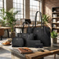 Women’s 4-Piece Business Handbag Set – Stylish Tote & Accessories