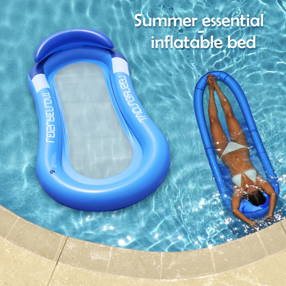 Inflatable Float Swimming Pool Lounger-Various Colours