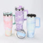 M-Home 1200ml Stainless Steel Thermal Bottle Cup with Handle, Lid & Reusable Straw – Leakproof, Double-Wall Insulated, Dishwasher Safe, Hot &amp; Cold Drink Travel Tumbler