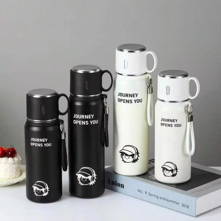 MHome Solid Color Thermos Cup With 316 Stainless Steel Inner Liner And Durable 304 Stainless Steel Exterior, Perfect For Christmas & Summer-Various Colours