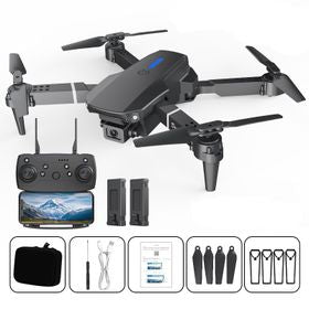 MTech Foldable HD
Camera Drone – WiFi FPV
RC Quadcopter with One-
Key Return & Altitude
Hold Model E88
