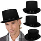 Top Hat Black Felt | One Size Magician Hat Costume |Dress Up Party- Available in Black & Green