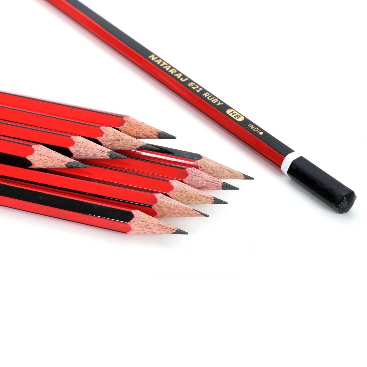 HB 12pc Pencils with Sharpener & Eraser Megamall Online Store
