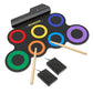 MTech 7-Pad Kids Electronic Drum Set – Roll-Up Portable Electric Drum Kit
