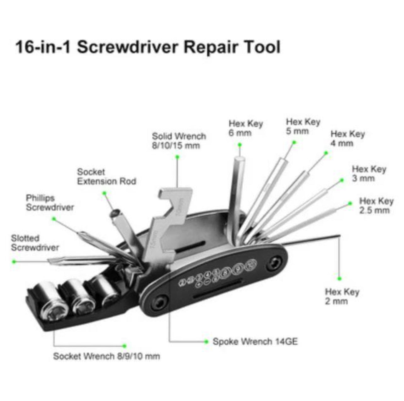 Multitool 16:1