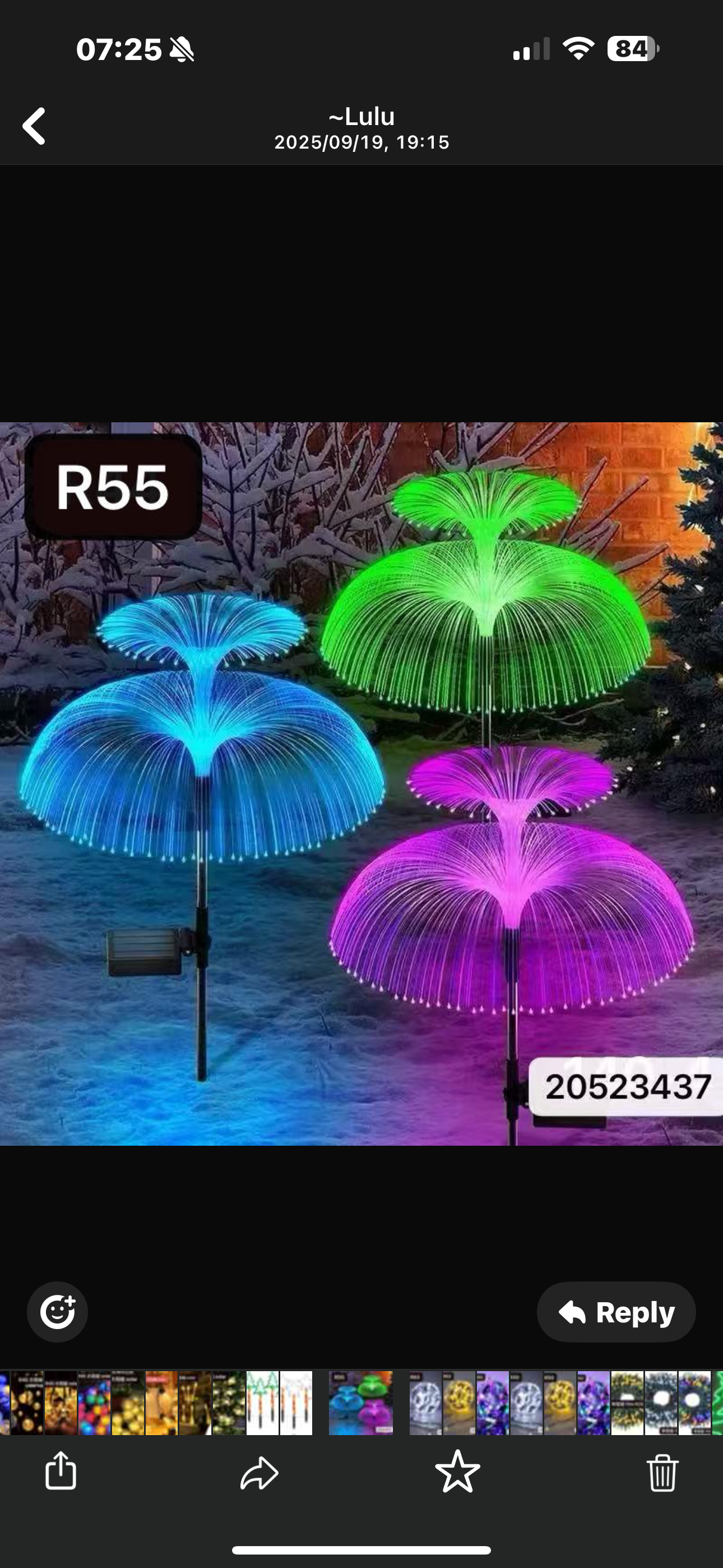 MHome Solar Garden Jellyfish Light 4-Pack – 7-Color Changing Outdoor Lights