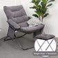 MFurn Recliner Chair With Ottoman Folding Lounge Adjustable Lazy Chair