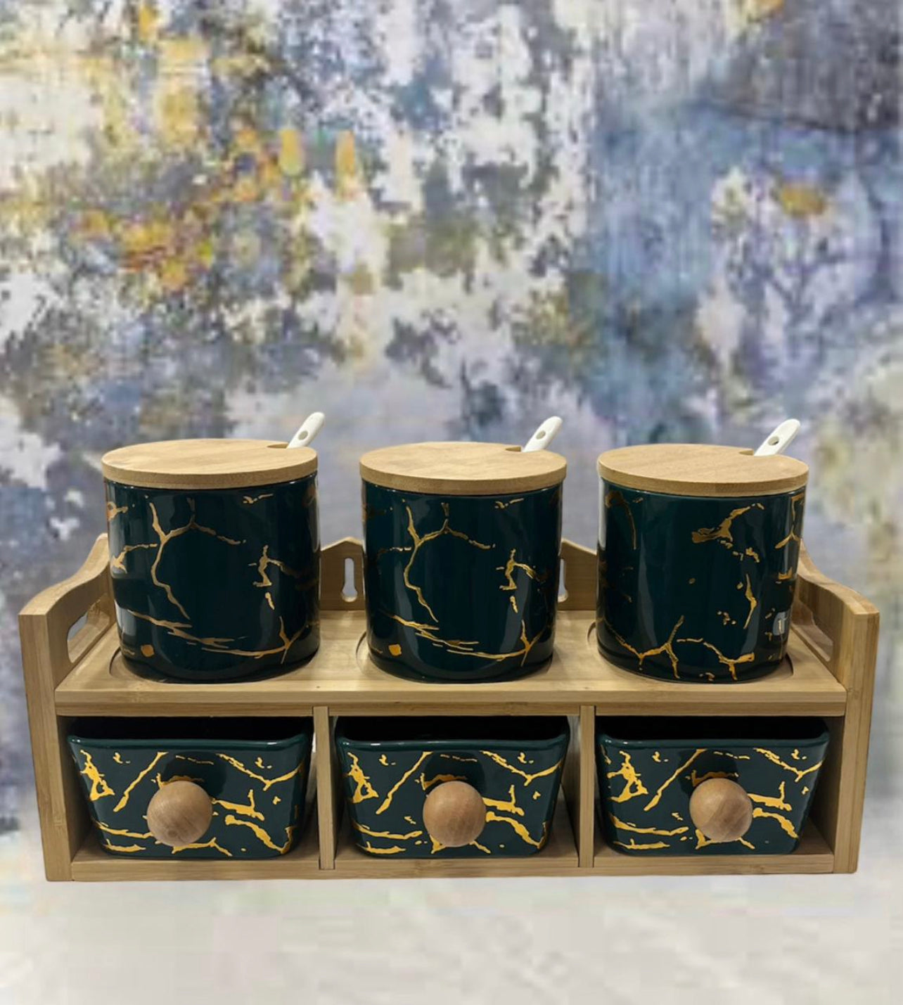 Condiment/Seasoning Jar Set 6pc