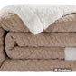 Geometric Pattern Woolen Sofa Throw/ Blanket - Queen Size