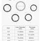SENBONO Smart Health Ring R03 With Blood Oxygen Heart Rate Sleep Tracking Wearable Electronic Smart Ring For Men & Women-Various Options