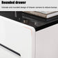 MFURN Minimalist Modern Bedside Pedestal Nightstand-Various Options