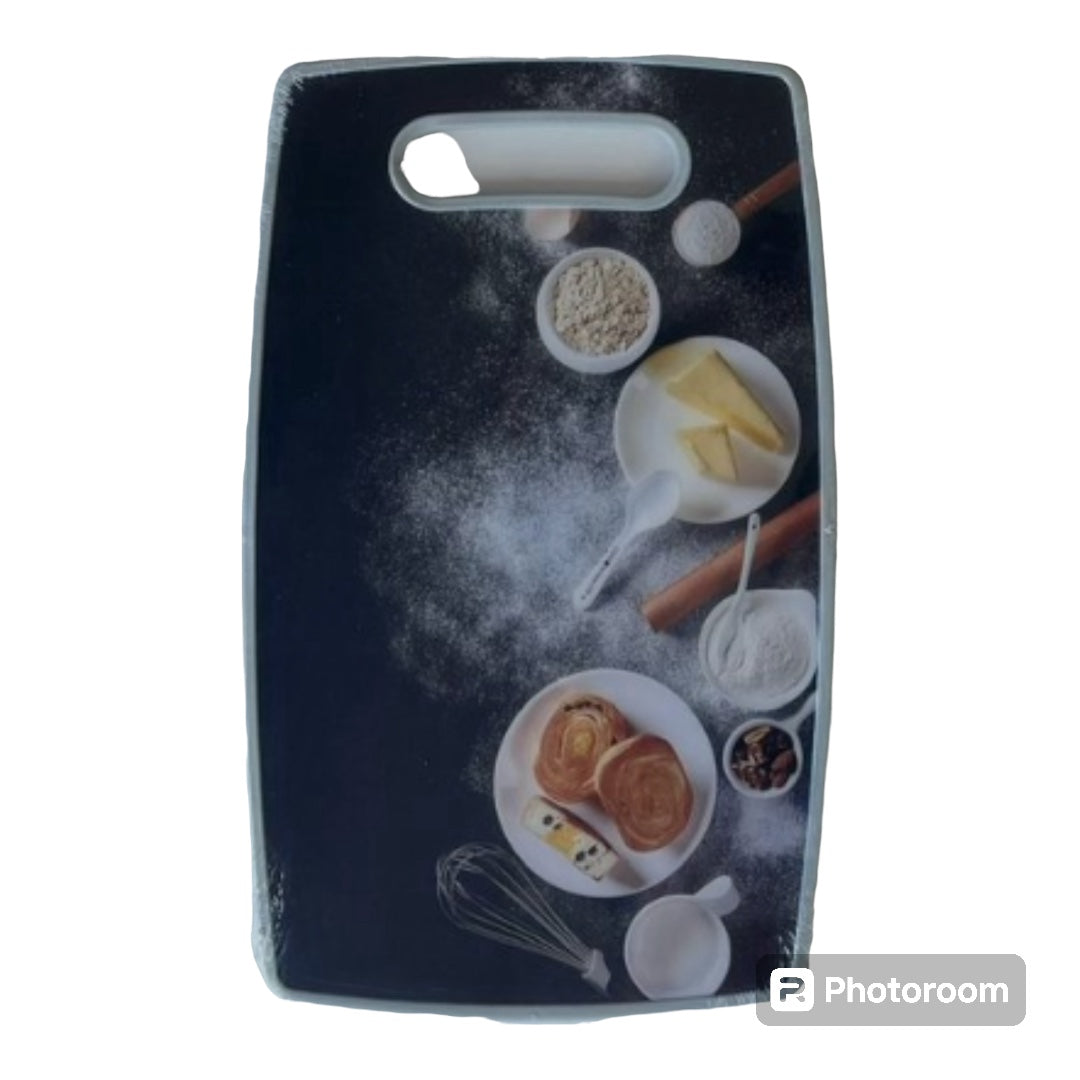 Plastic Medium Cutting Boards For Kitchen - Various Patterns