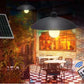Solar LED Pendant Lights, Dusk to Dawn Auto Lamp with Remote Control