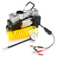 MTech 12V Dual Cylinder Car Air Compressor – 150 PSI Portable Tire Inflator