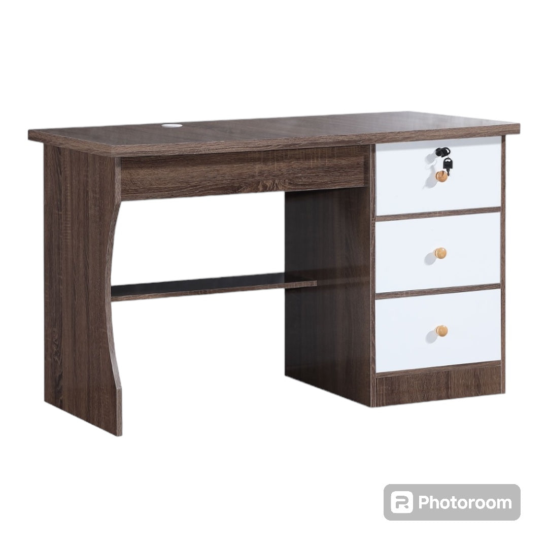 Office Desk With 3 Drawers - Options Available