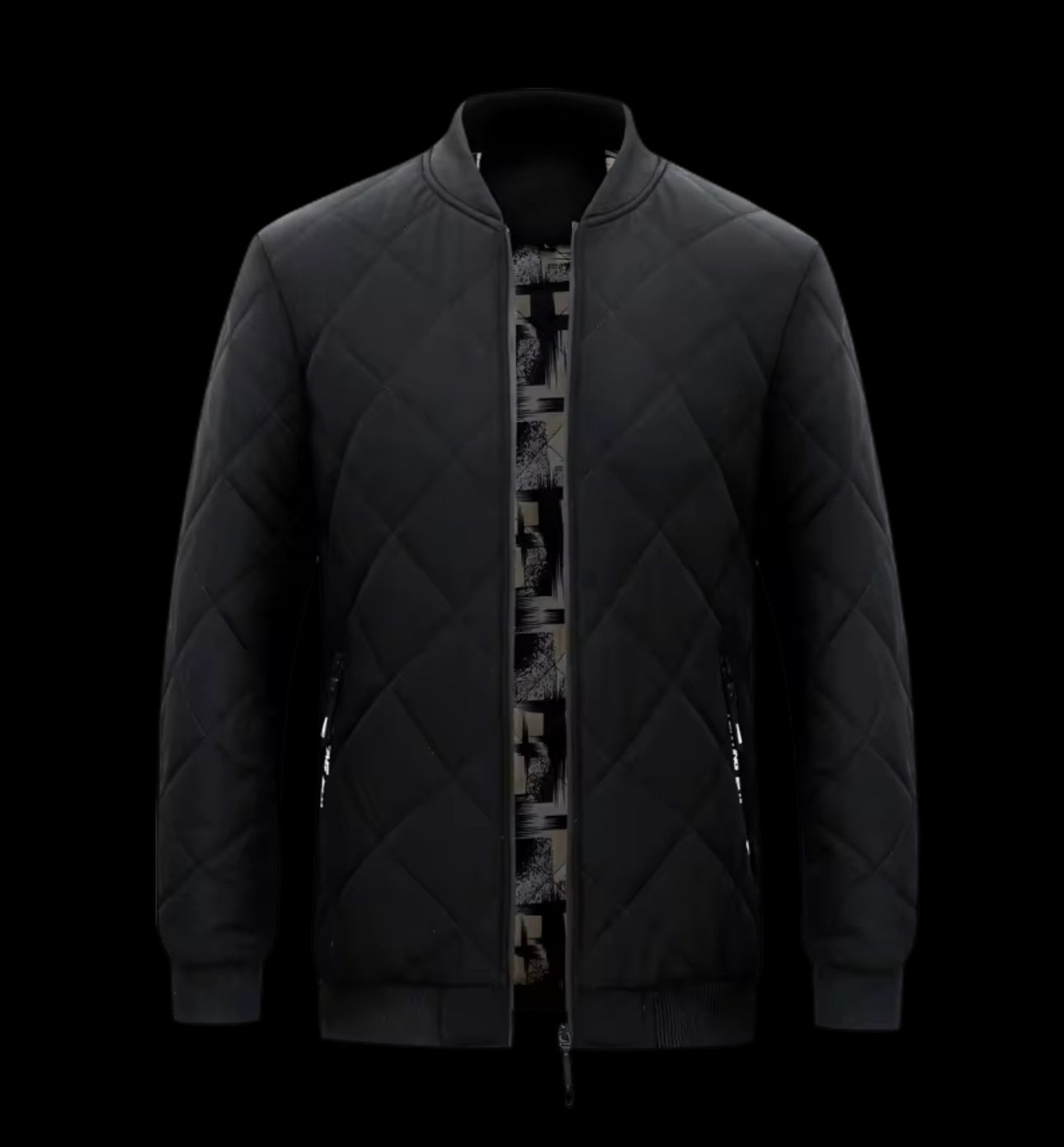 MWear Mens Puffer Winter Windbreaker Collar Warm Jacket
