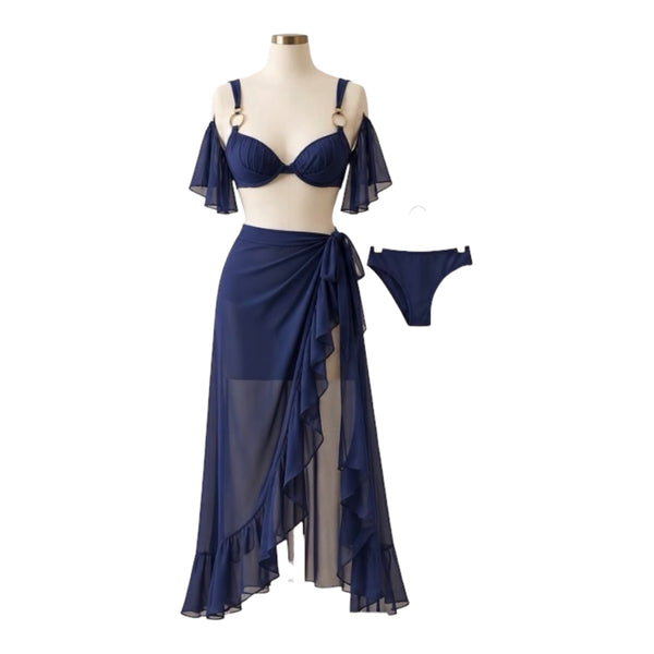 Ladies Summer Swimsuit/Poolside Wear 3pc Set-Various Options
