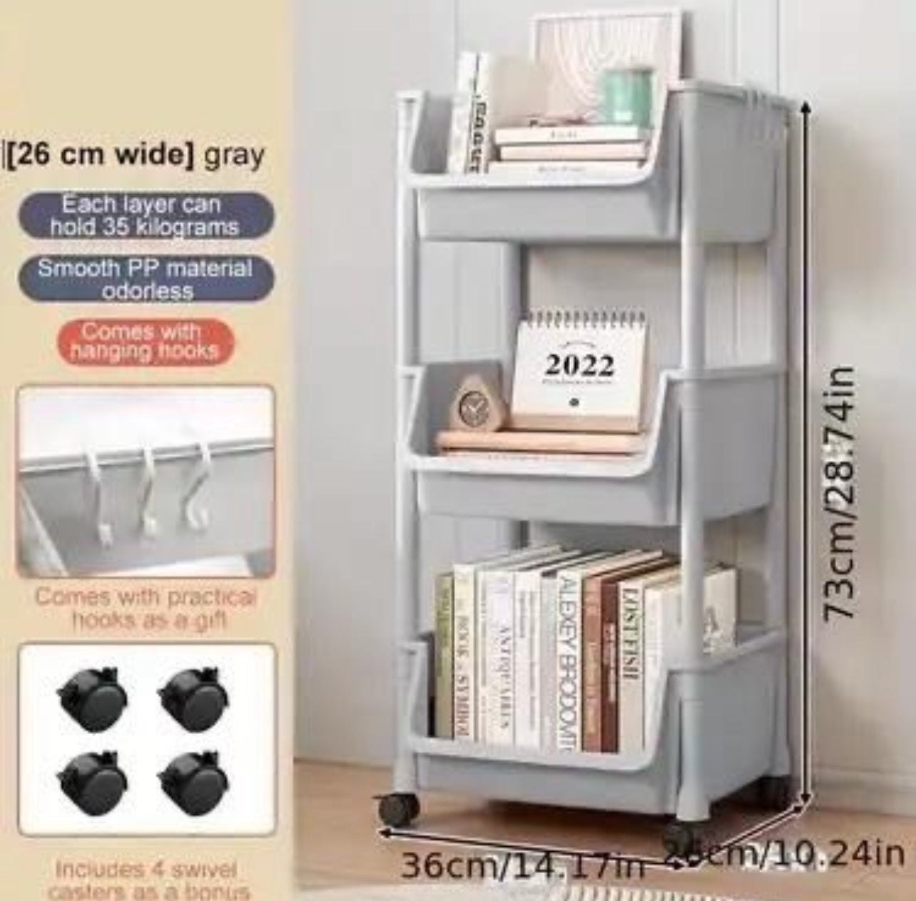 Multipurpose Rolling Cart