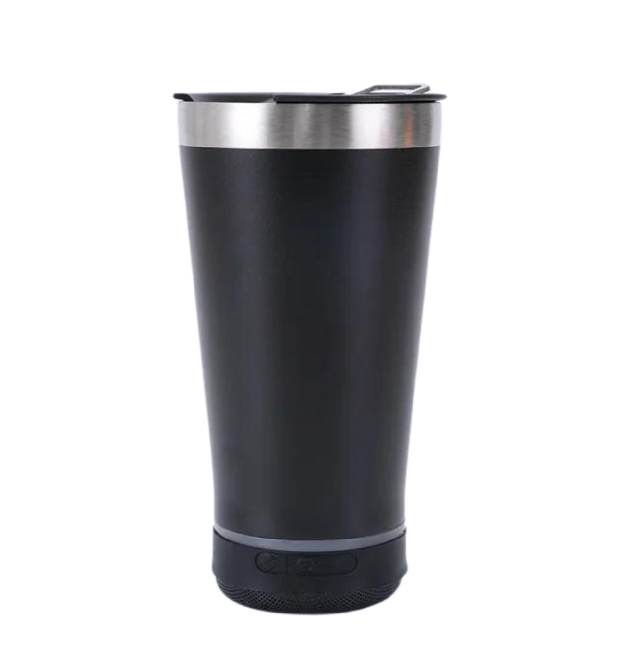 MTech 473ml Bluetooth Speaker Travel Mug – Stainless Steel Tumbler (Multiple Colors)