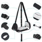 Head Hammock for Neck Pain Relief, Portable Cervical Traction Device, Neck Stretcher and Support with Durable Elastic Safety Cords and Adjustable Straps With Eye Mask