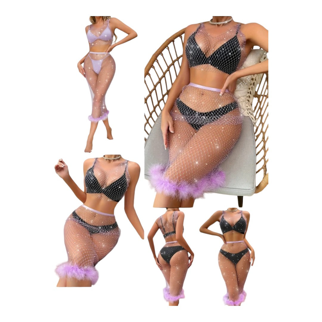Ladies Naughty Sheer Cosplay
