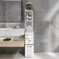 Slim Bathroom Cabinet Floor Standing
