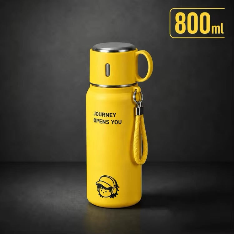 MHome Solid Color Thermos Cup With 316 Stainless Steel Inner Liner And Durable 304 Stainless Steel Exterior, Perfect For Christmas & Summer-Various Colours