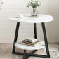 MFurn Premium Minimalist Double Layer Side Table – Various Colours