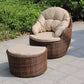 MFurn Boracay 2-Piece Rattan Designer Leisure Patio Set