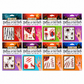 Halloween Dress Up Tattoos, Zombie and Vampire Makeup Kit, Fake Scars and Wounds