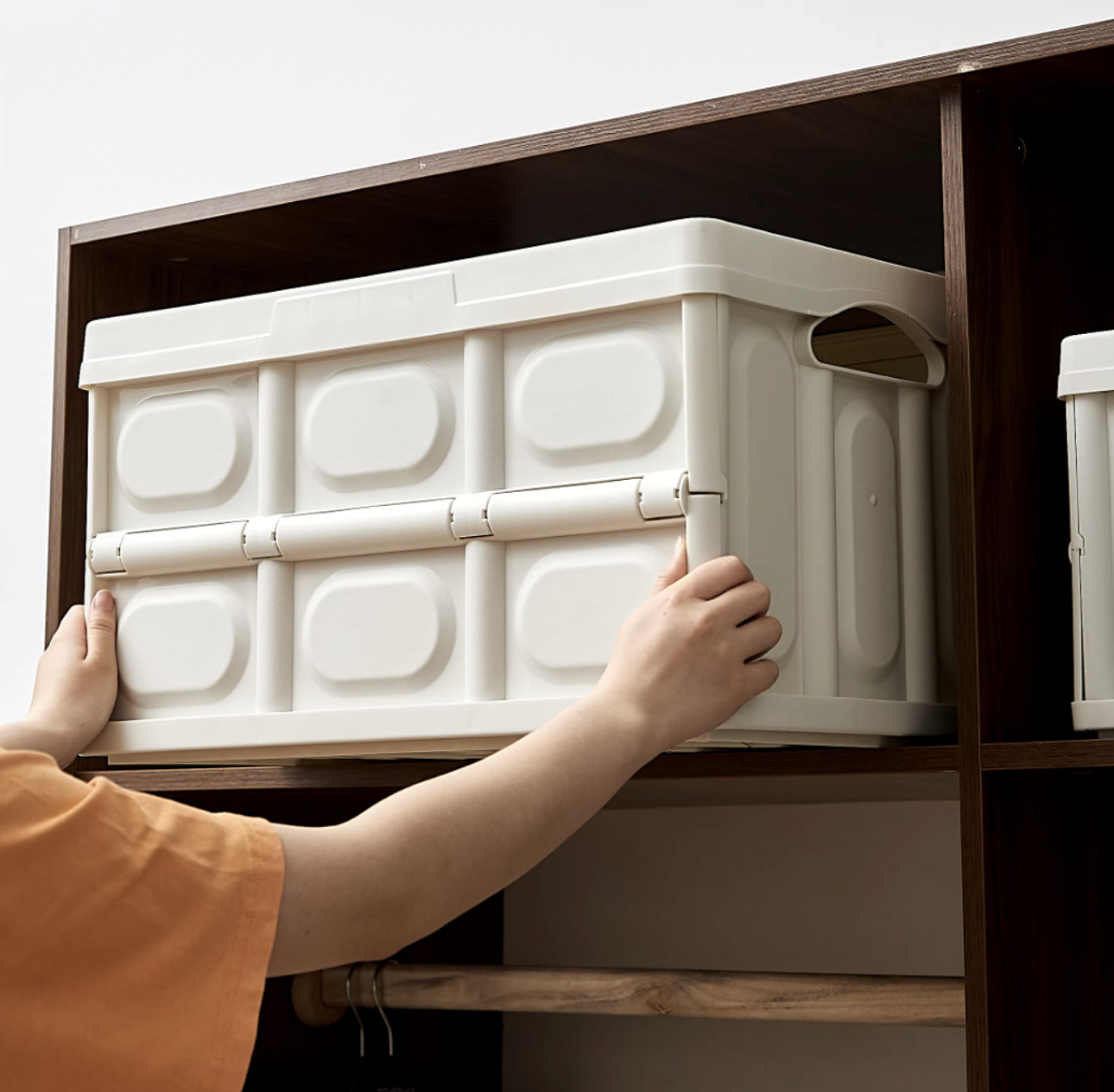 MHome Multifunctional Foldable & Stackable Storage Box