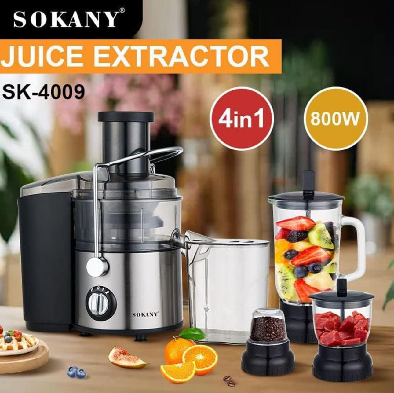 SOKANY 4:1 Juicer