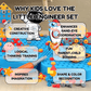Kids Little Engineer Realistic Screwdriver Tool Set 136pc