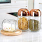 Amino Storage Canister Jar Set 2pc