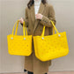 Silicone Beach Bag Custom Tote Fashion Eva Plastic Beach Bags Women Summer - Various Colours