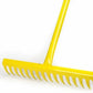 Garden Steel Rake Yellow