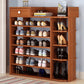 MFURN 7 Tier Multi-Layer Shoe Stand With Cabinet Shelf