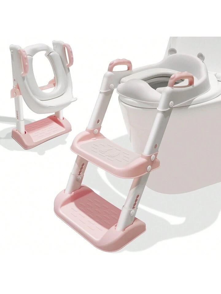 Height Adjustable Potty Training Toilet Seat with Step Stool Ladder for Boys and Girls Baby Toddler Kid Children Toilet Training Seat Chair - Various Options