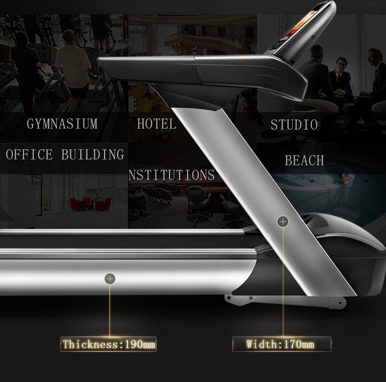 Pro-Sportz BF9 Luxury Commercial Treadmill 7HP Ultra-quiet Shock-absorbing With 15.6 TFT Android Screen