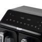 RAF Two Pan Digital Air Fryer 2200W - 9L Capacity, Dual Cooking Baskets, 9 Cooking Programs, Oil-Free Professional Air Fryer