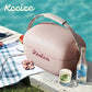 High-End Insulated Box Outdoor Camping Fashion Single Hand Portable Cooler Cooling Camper Ice Bucket, Commercial Home Portable Food Preservation Freezer-12L