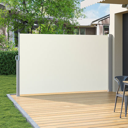 MHome Retractable Wind & Privacy Single Sided Screen-Available In 3 Colour Options